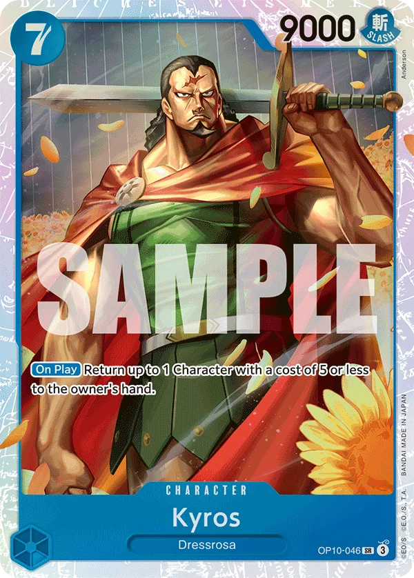 Kyros OP10-046 – One Piece Card Game Character