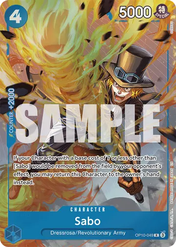Sabo OP10-049 (Alternate art)