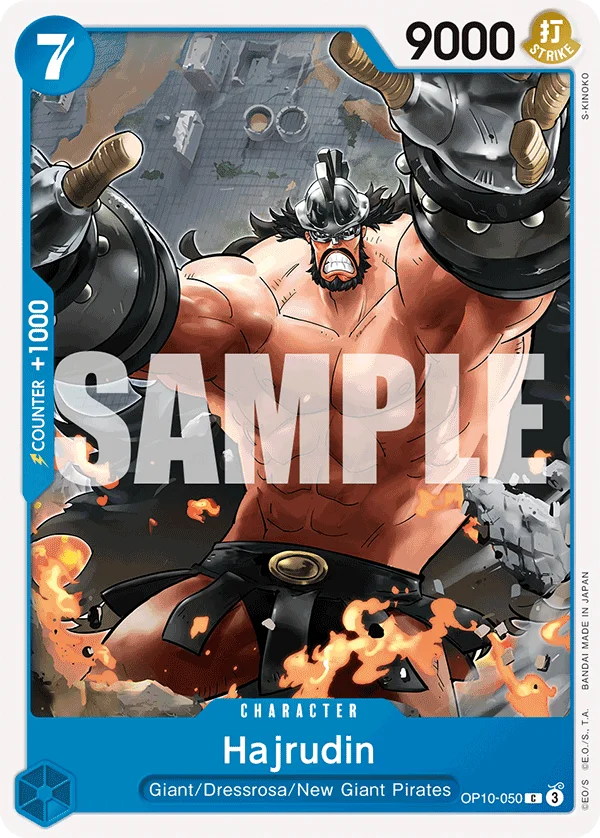 Hajrudin OP10-050 – One Piece Card Game Character