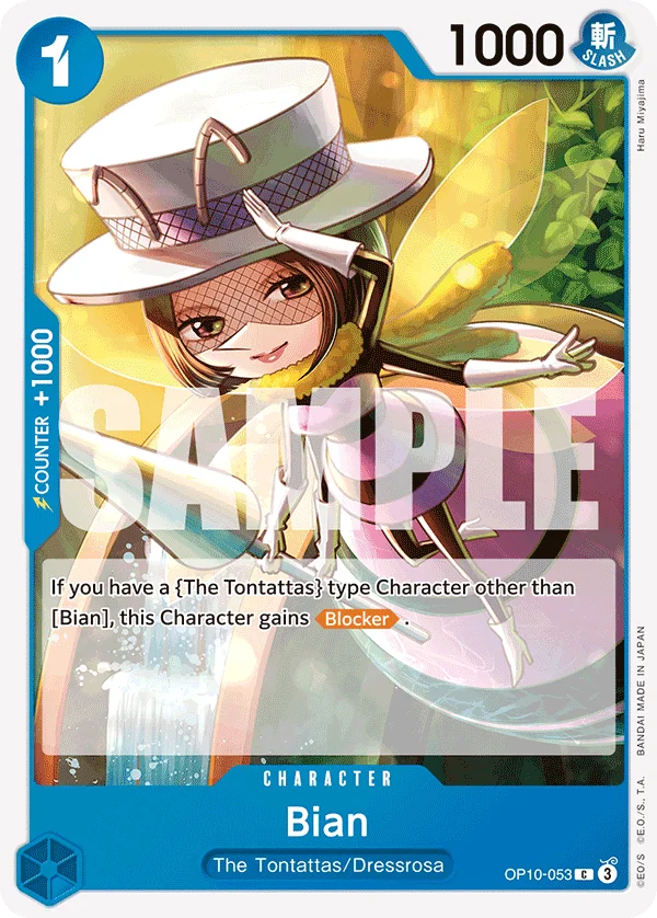 Bian OP10-053 – One Piece Card Game Character
