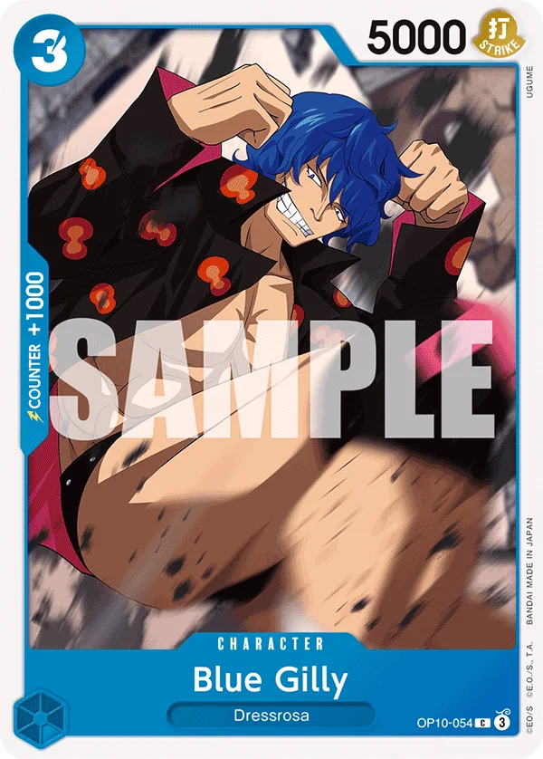 Blue Gilly OP10-054 – One Piece Card Game Character