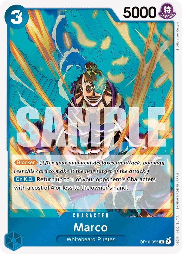 Marco OP10-055 – One Piece Card Game Character