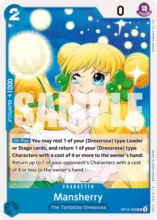Mansherry OP10-056 – One Piece Card Game Character