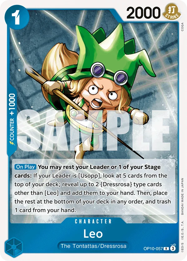 Leo OP10-057 – One Piece Card Game Character