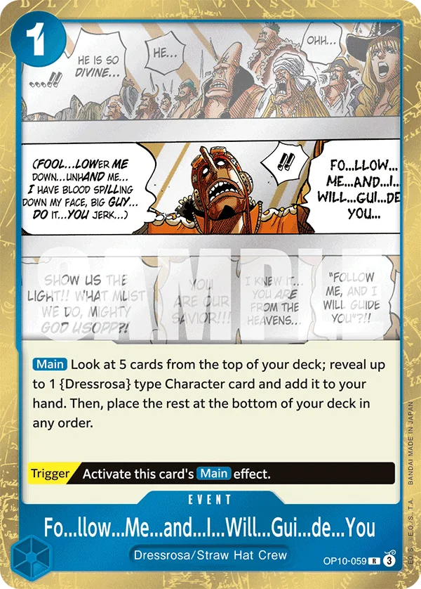 Fo...llow...Me...and...I...Will...Gui...de...You OP10-059 – One Piece Card Game Event