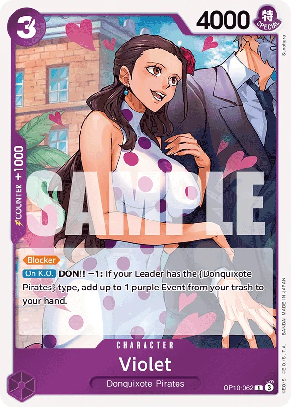 Violet OP10-062 – One Piece Card Game Character