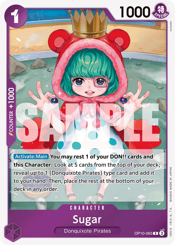 Sugar OP10-065 – One Piece Card Game Character
