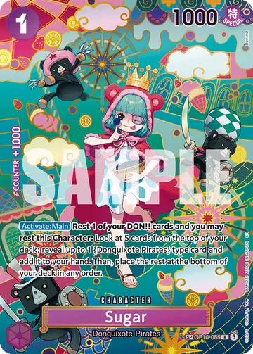 Sugar OP10-065 (Alternate art)