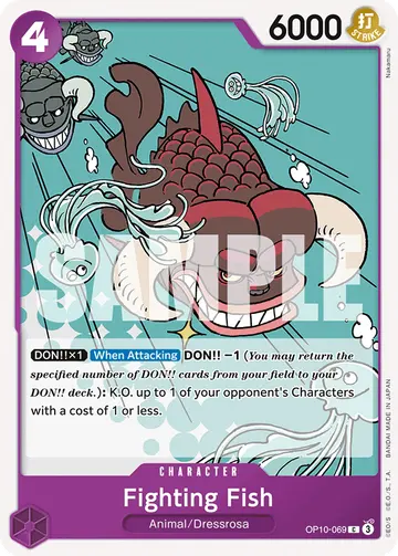 Fighting Fish OP10-069
