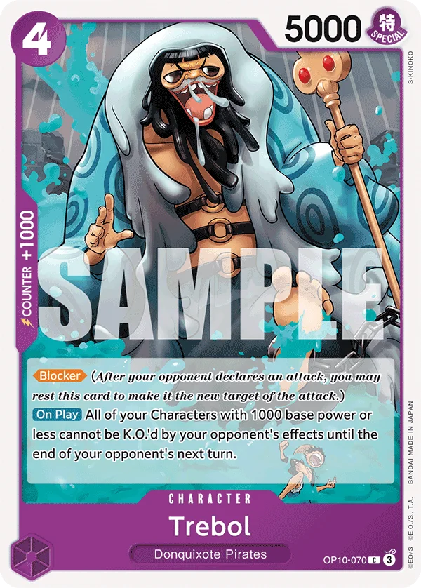 Trebol OP10-070 – One Piece Card Game Character
