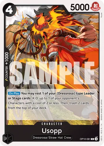 Usopp OP10-081