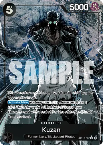 Kuzan OP10-082 (Alternate art)
