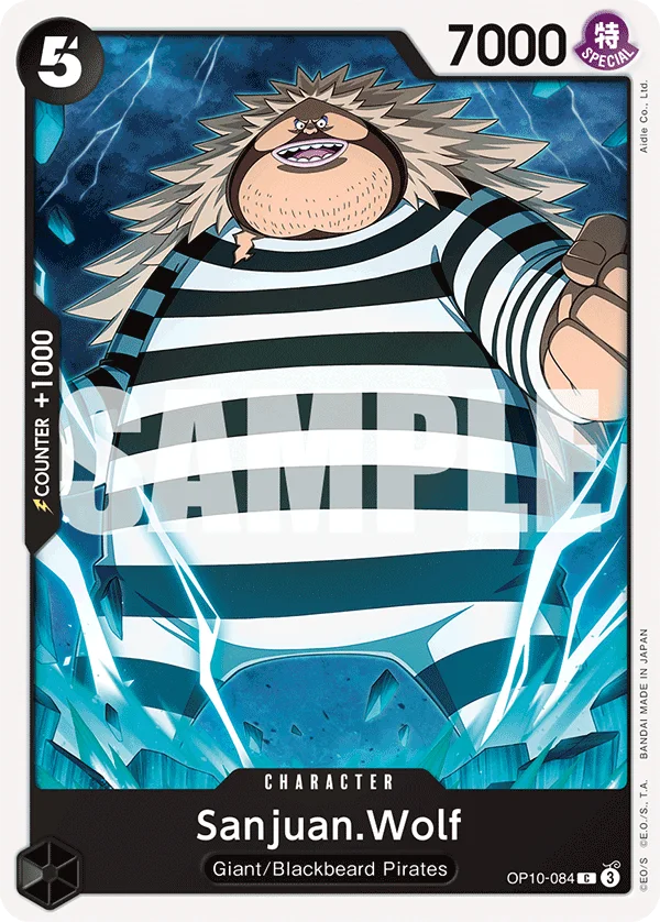Sanjuan.Wolf OP10-084 – One Piece Card Game Character