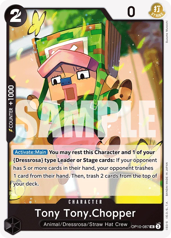Tony Tony.Chopper OP10-087 – One Piece Card Game Character