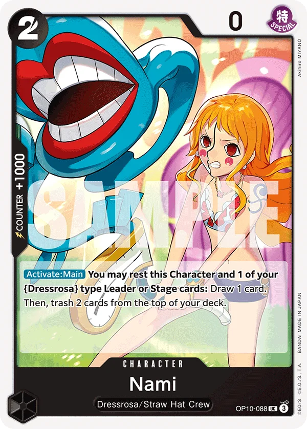 Nami OP10-088 – One Piece Card Game Character