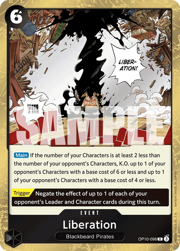 Liberation OP10-098 – One Piece Card Game Event