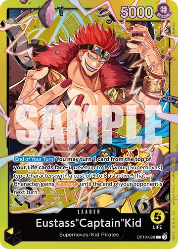 Eustass"Captain"Kid OP10-099 (Alternate art)