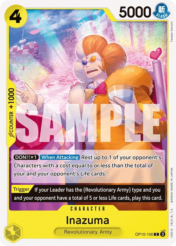 Inazuma OP10-100 – One Piece Card Game Character