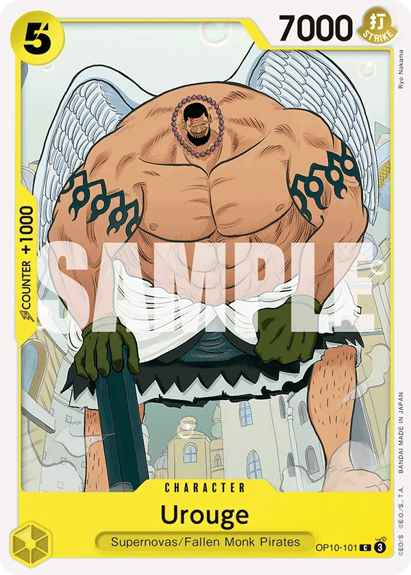 Urouge OP10-101 – One Piece Card Game Character