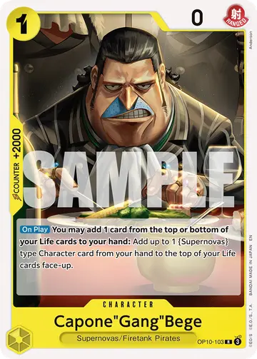 Capone"Gang"Bege OP10-103 (Reprint)