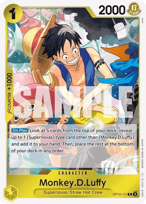 Monkey.D.Luffy OP10-111 – One Piece Card Game Character