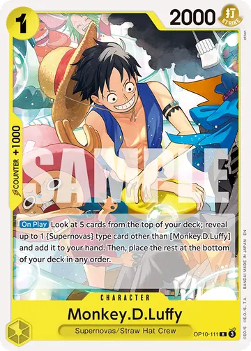 Monkey.D.Luffy OP10-111 (Reprint)