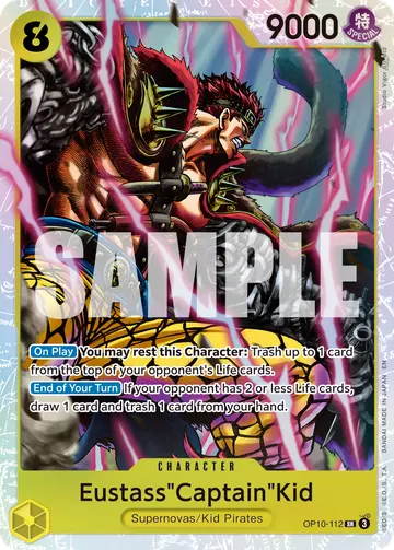 Eustass"Captain"Kid OP10-112 (Reprint)