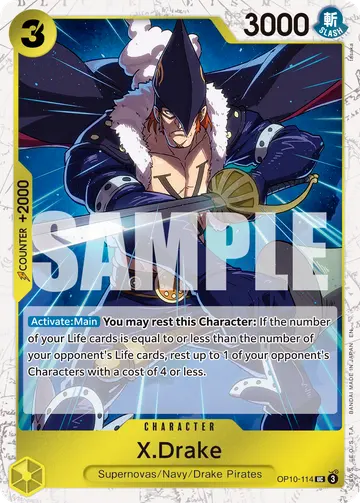 X.Drake OP10-114 (Alternate art)