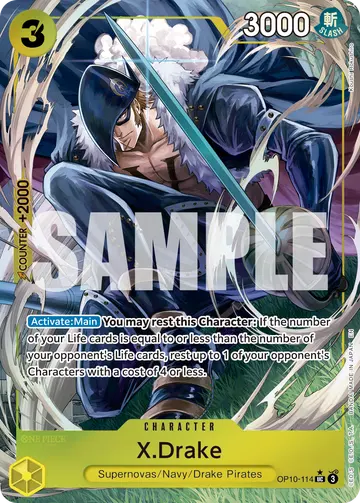 X.Drake OP10-114 (Alternate art)