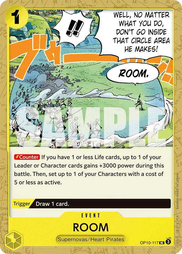 ROOM OP10-117 – One Piece Card Game Event