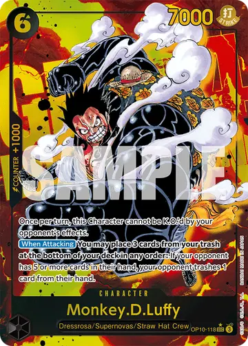 Monkey.D.Luffy OP10-118 (Alternate art)