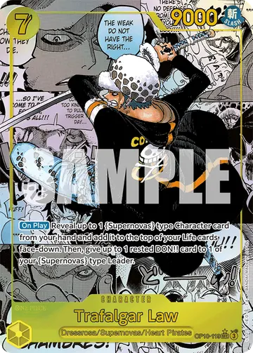 Trafalgar Law OP10-119 (Alternate art)
