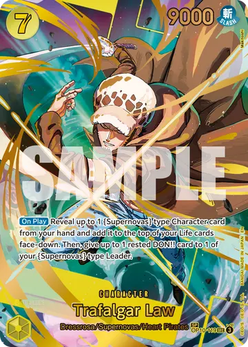 Trafalgar Law OP10-119 (Alternate art)