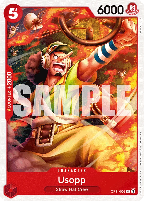 Usopp OP11-003 – One Piece Card Game Character