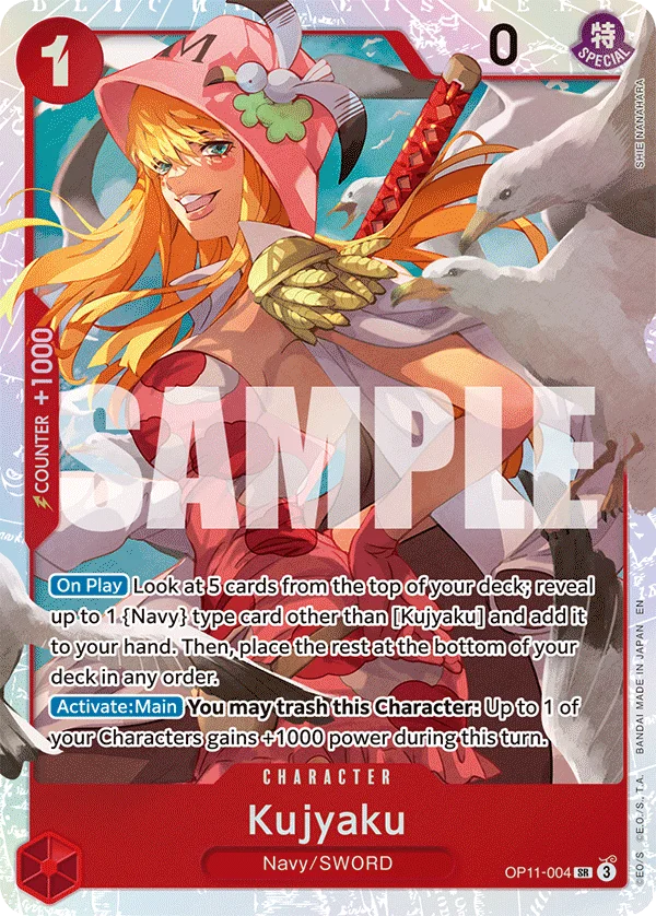 Kujyaku OP11-004 – One Piece Card Game Character