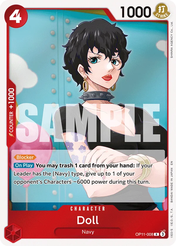 Doll OP11-008 – One Piece Card Game Character