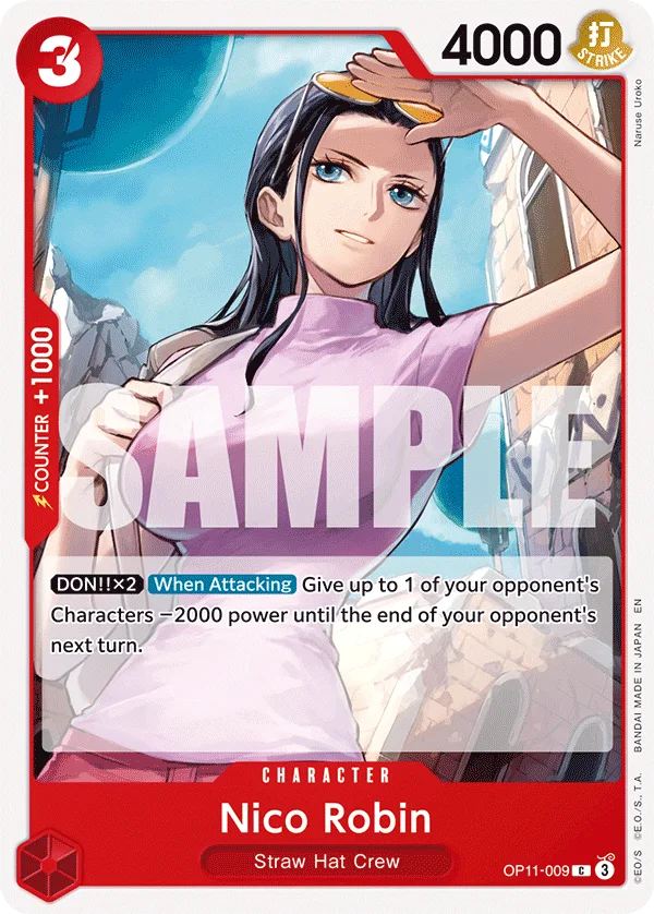 Nico Robin OP11-009 – One Piece Card Game Character