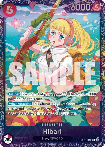 Hibari OP11-010 (Alternate art)