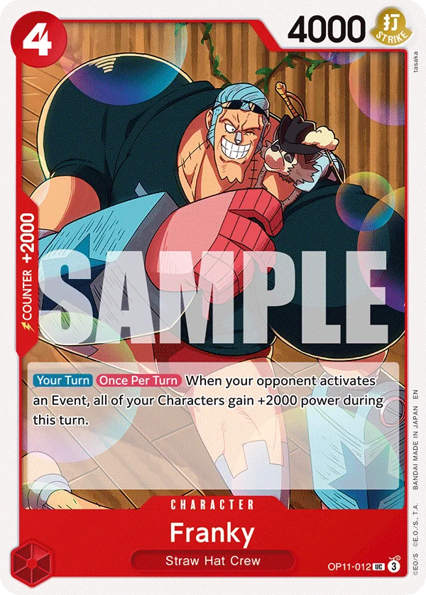 Franky OP11-012 – One Piece Card Game Character