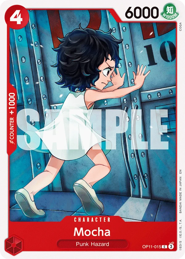 Mocha OP11-015 – One Piece Card Game Character