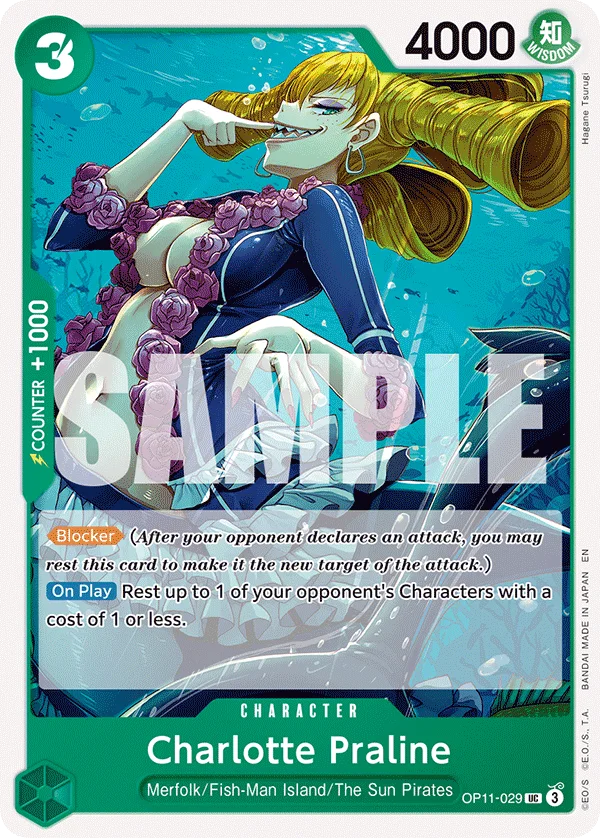 Charlotte Praline OP11-029 – One Piece Card Game Character