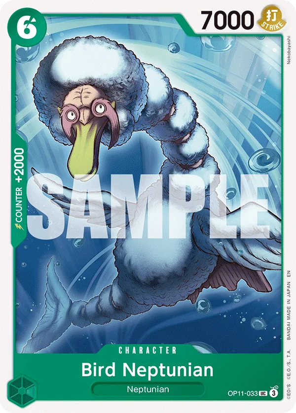 Bird Neptunian OP11-033 – One Piece Card Game Character