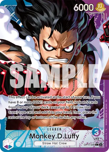 Monkey.D.Luffy OP11-040 (Alternate art)