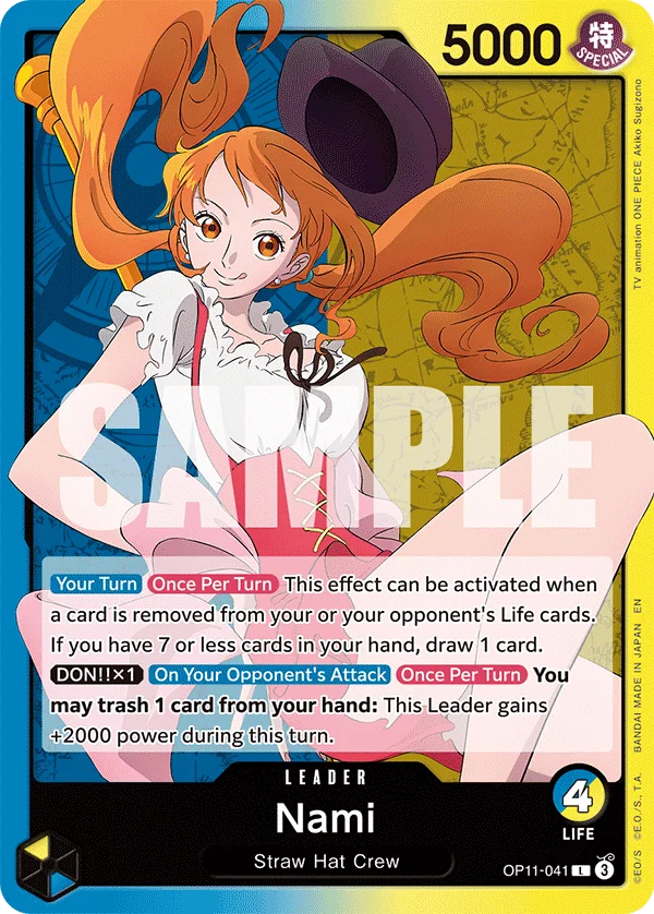 Nami OP11-041 – One Piece Card Game Leader