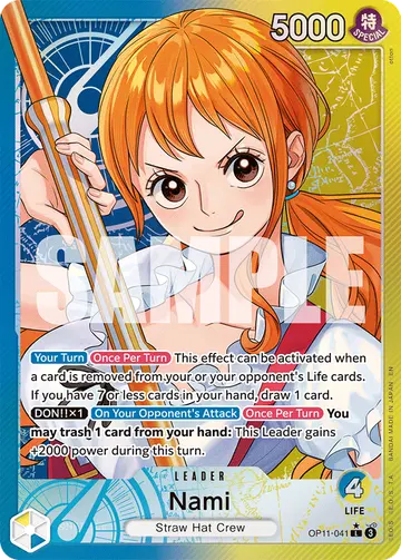 Nami OP11-041 (Alternate art)