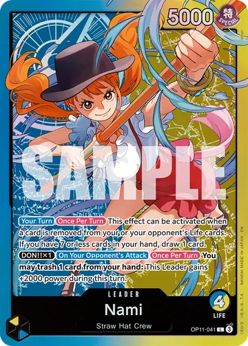 Nami OP11-041 (Alternate art)