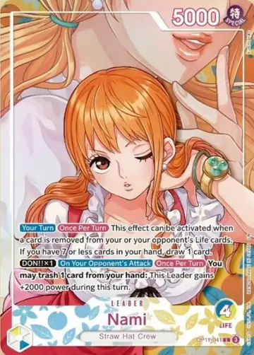 Nami OP11-041 (Alternate art)
