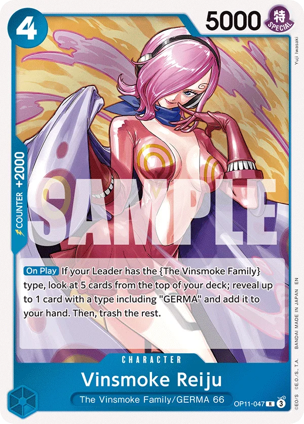 Vinsmoke Reiju OP11-047 – One Piece Card Game Character