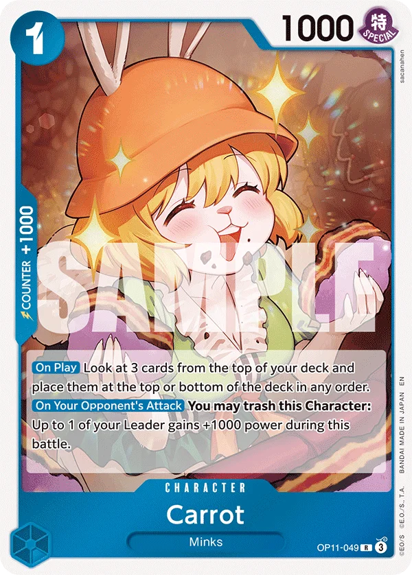 Carrot OP11-049 – One Piece Card Game Character