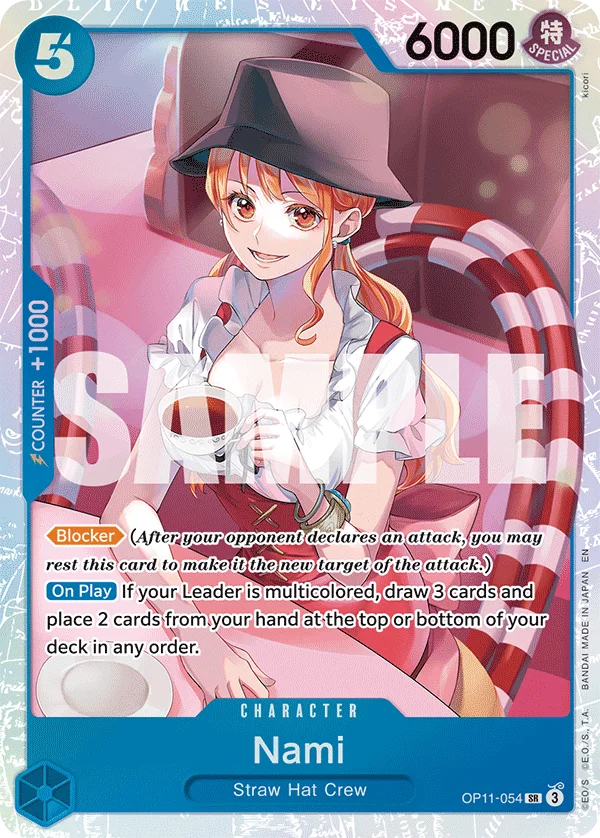 Nami OP11-054 – One Piece Card Game Character